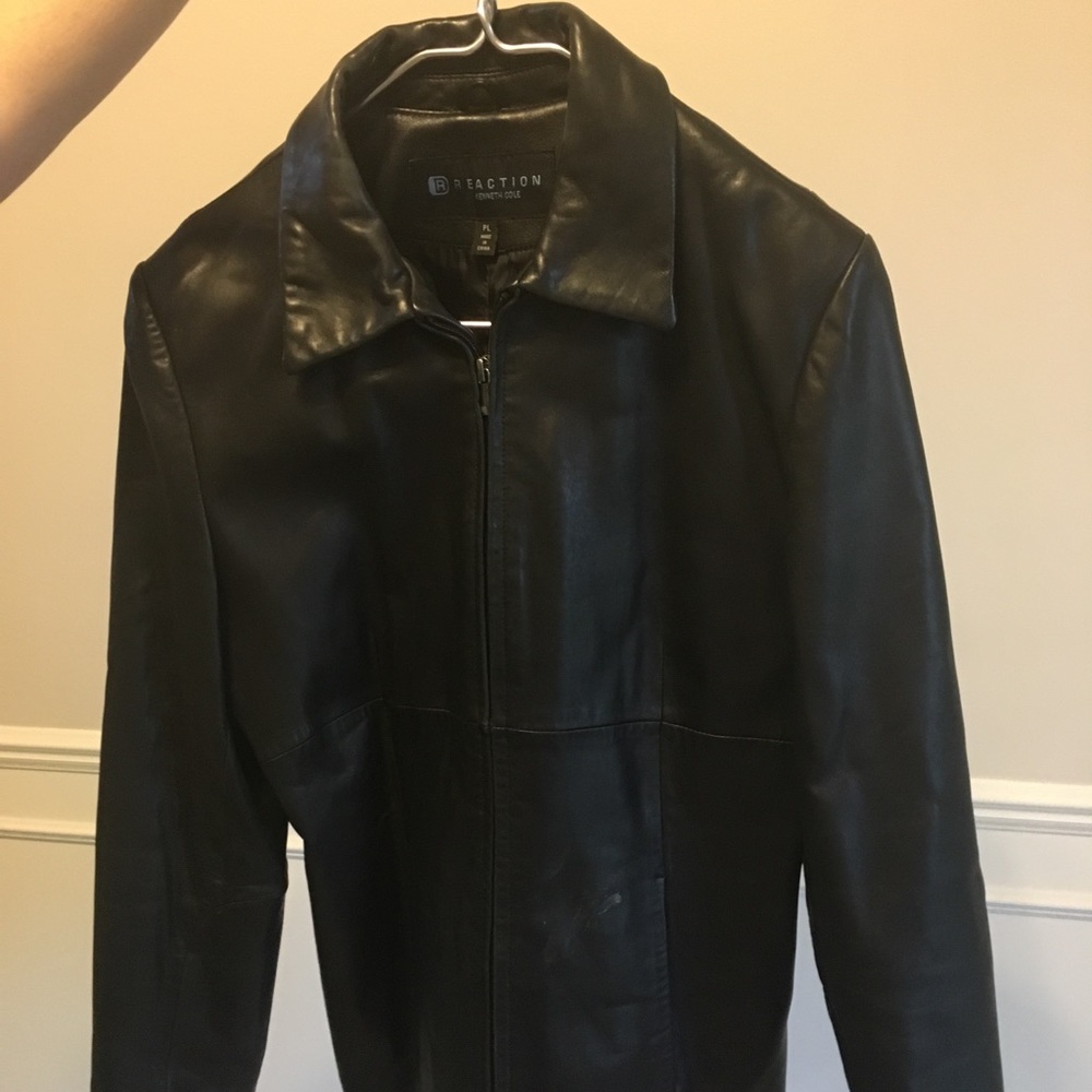 Women’s leather coat